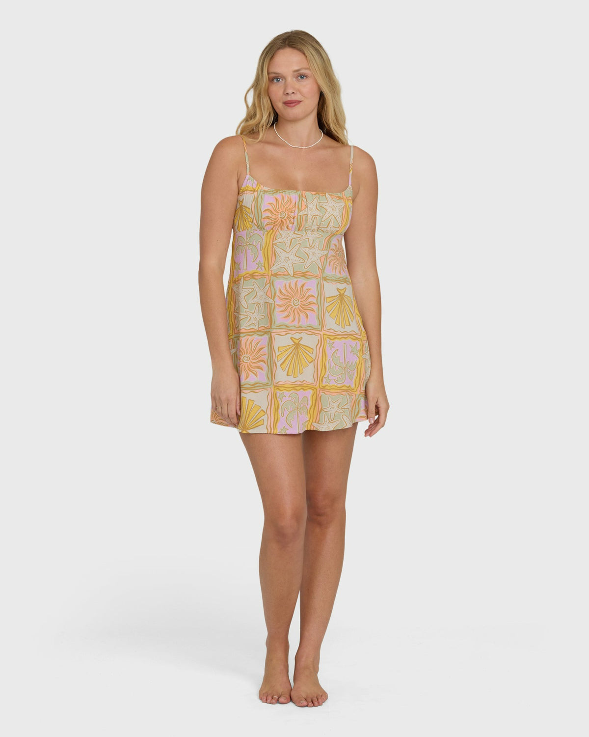 Billabong Women's Dreaming Of Sun Mini Dress - Sweet Lilac