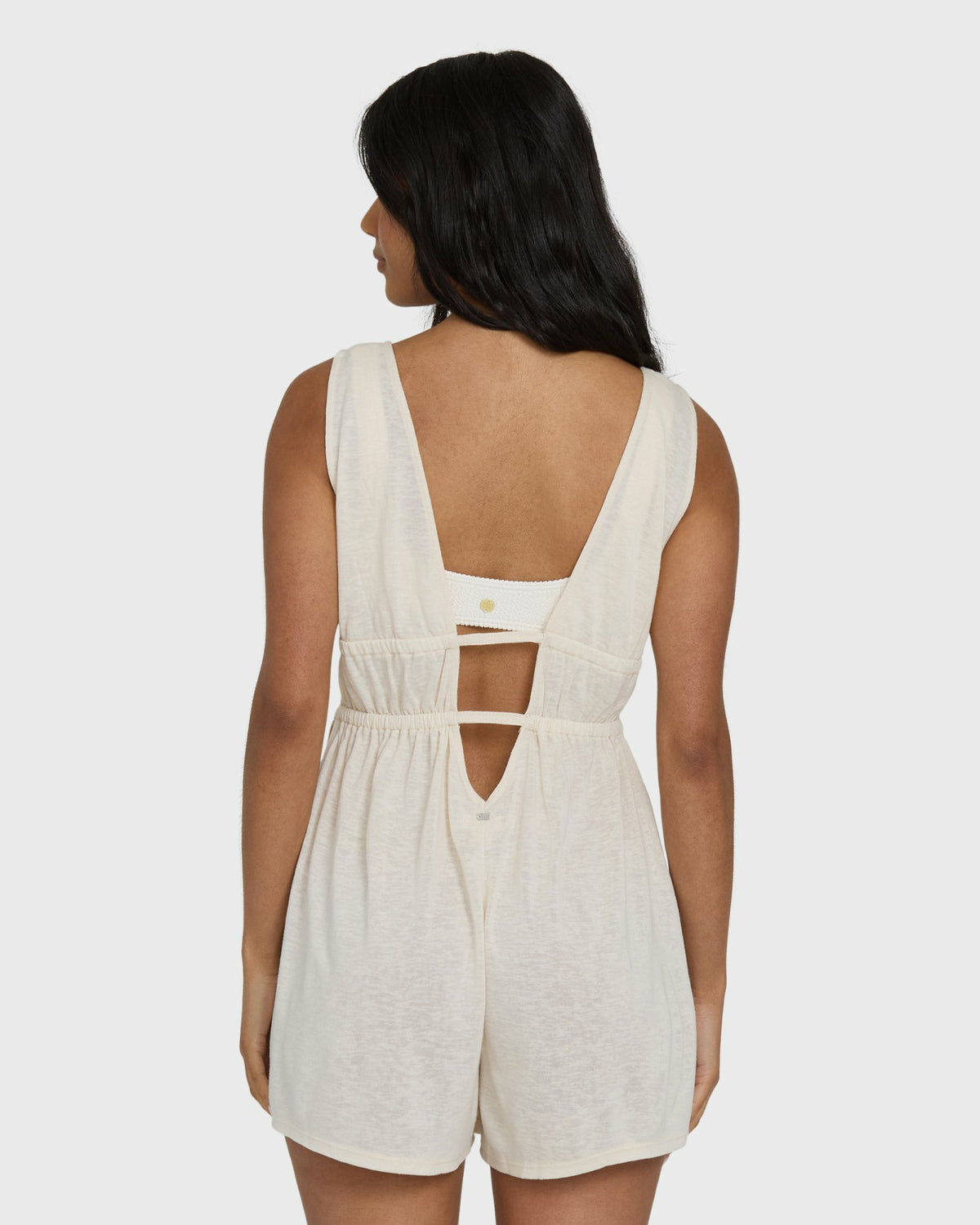 Billabong Women's Golden Sun Romper - White Cap