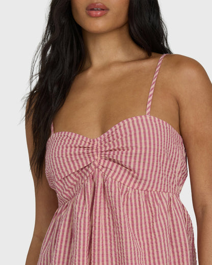 Billabong Women's Star Glow Romper - Pink Sunset