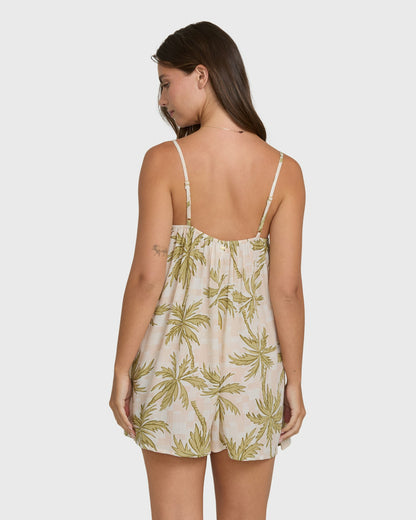 Billabong Women's Fresh Daze Romper - Cactus