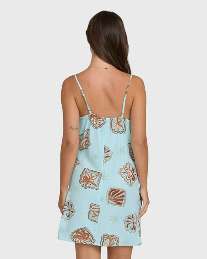 Billabong Women's Tidal Crush Mini Dress - Clearwater