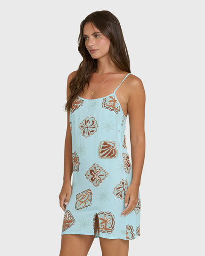 Billabong Women's Tidal Crush Mini Dress - Clearwater