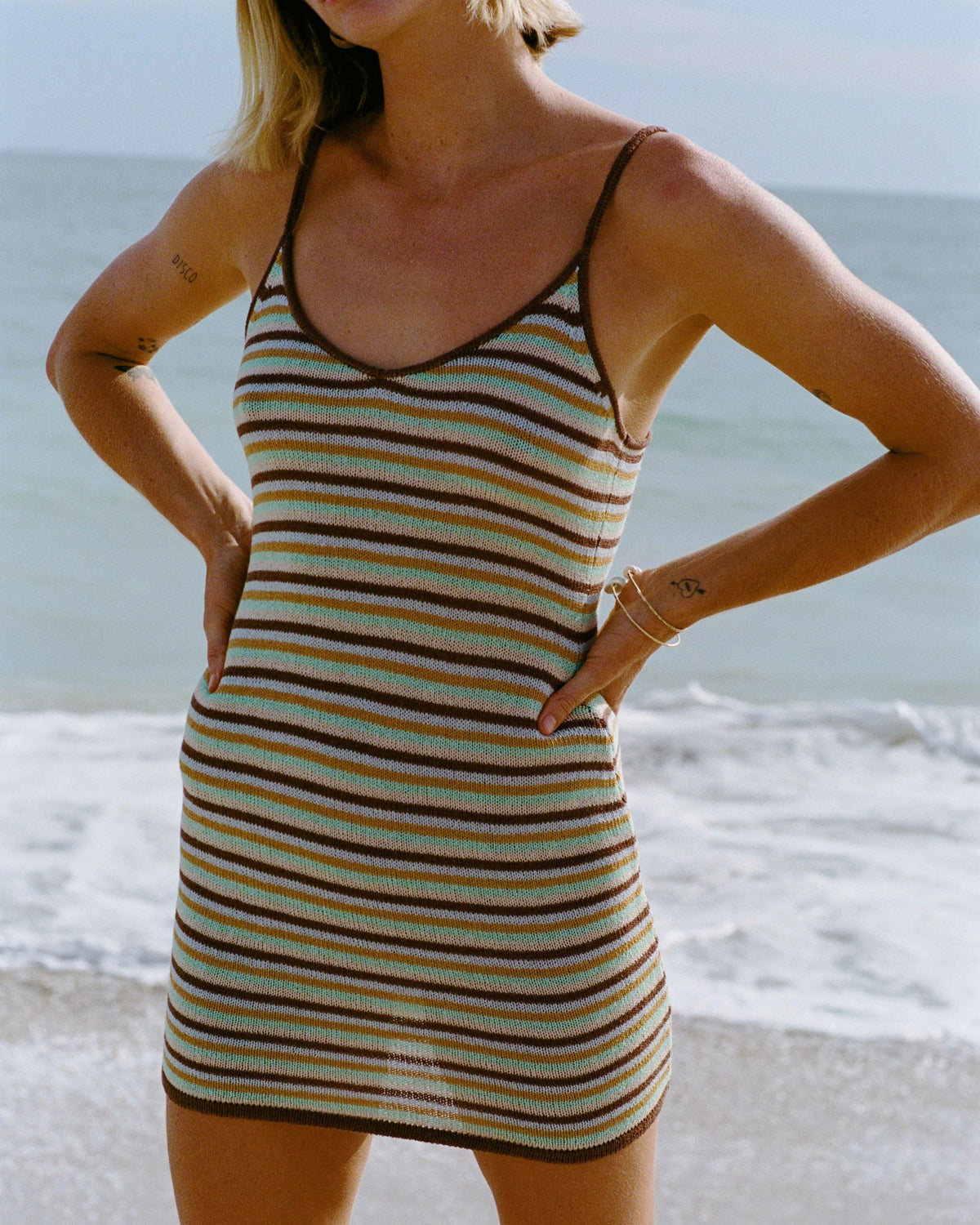 Billabong Women's Summer Sun Mini Dress - Brown Stone