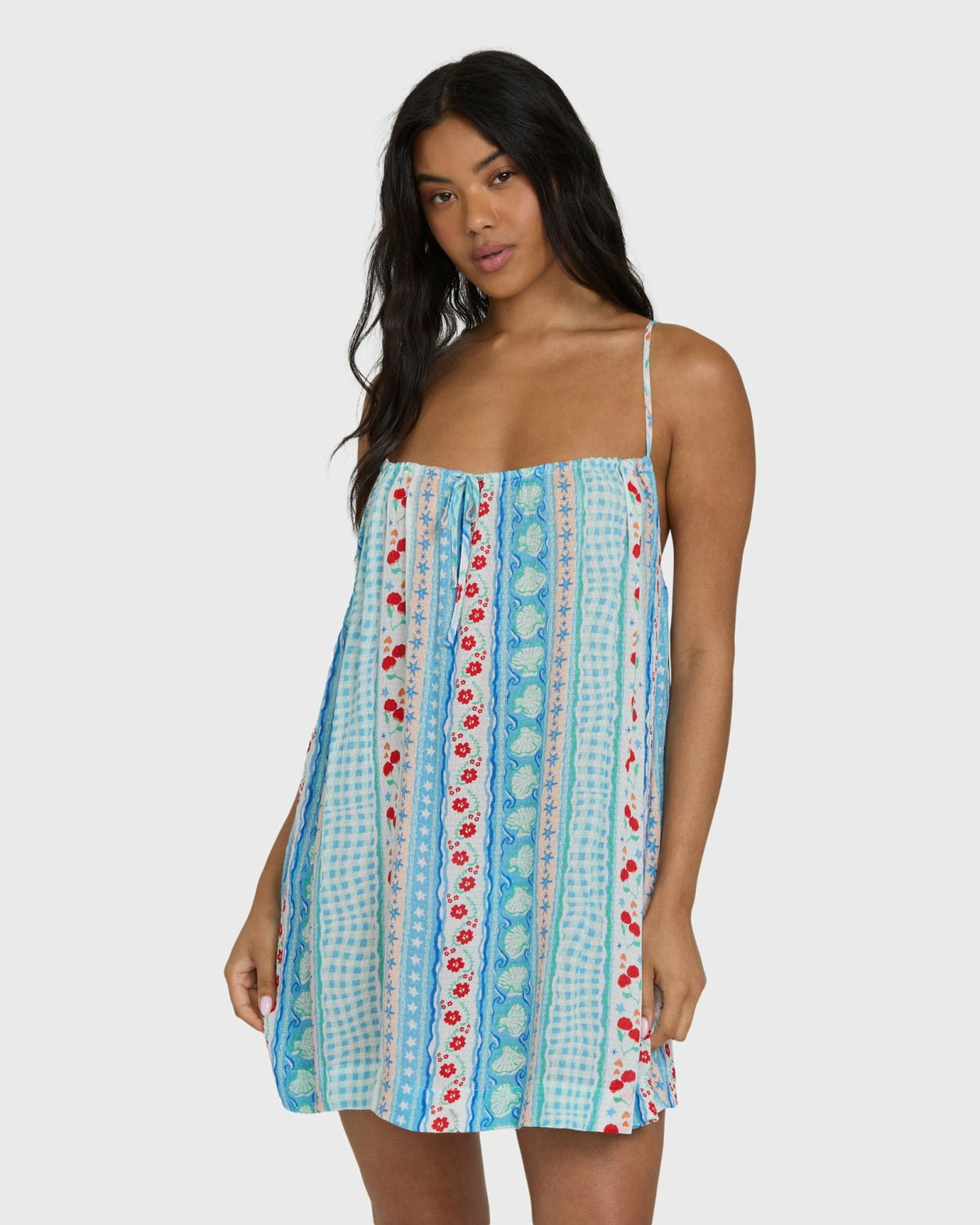 Billabong Women's Beach Song Printed Cover-Up - Dream Blue