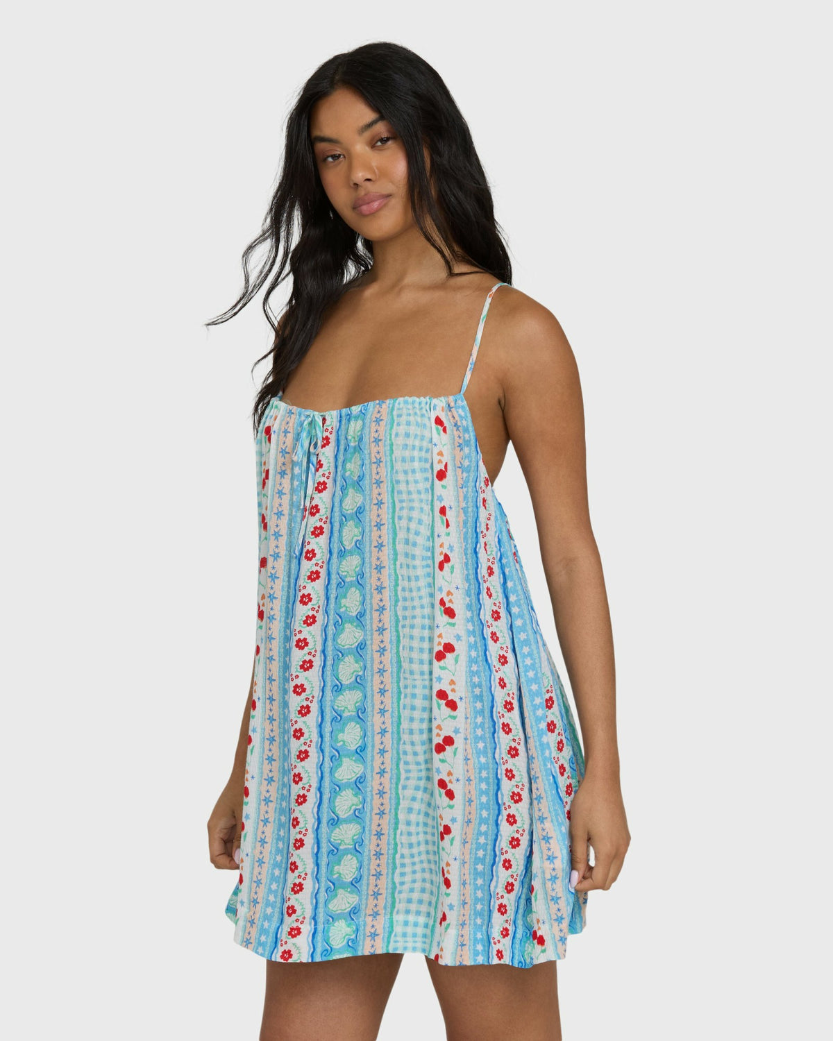 Billabong Women's Beach Song Printed Cover-Up - Dream Blue