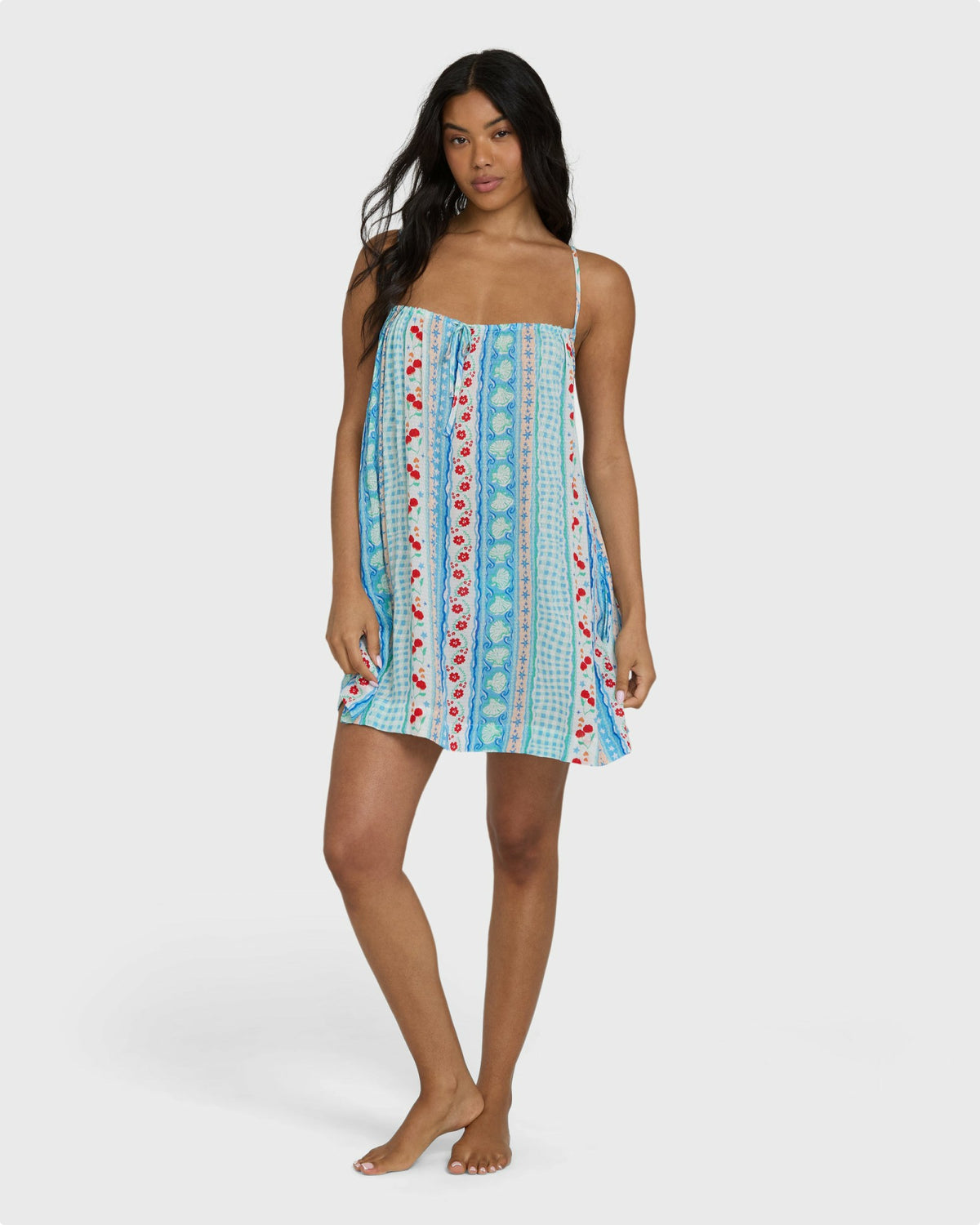 Billabong Women's Beach Song Printed Cover-Up - Dream Blue
