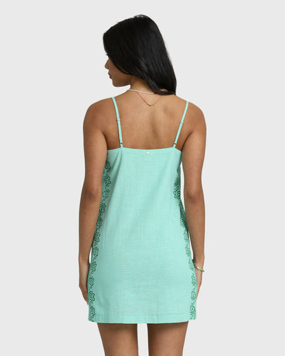 Billabong Women's Sun Rays Mini Dress - Pool Blue