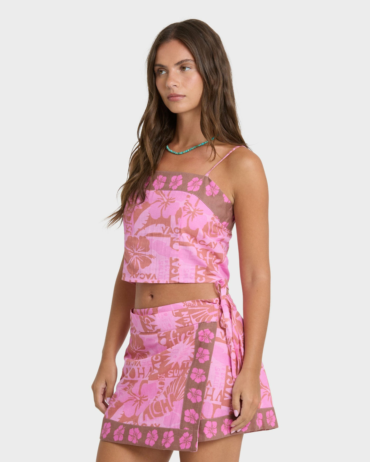 Billabong Women's Sun Faded Tank Top - Party Pink