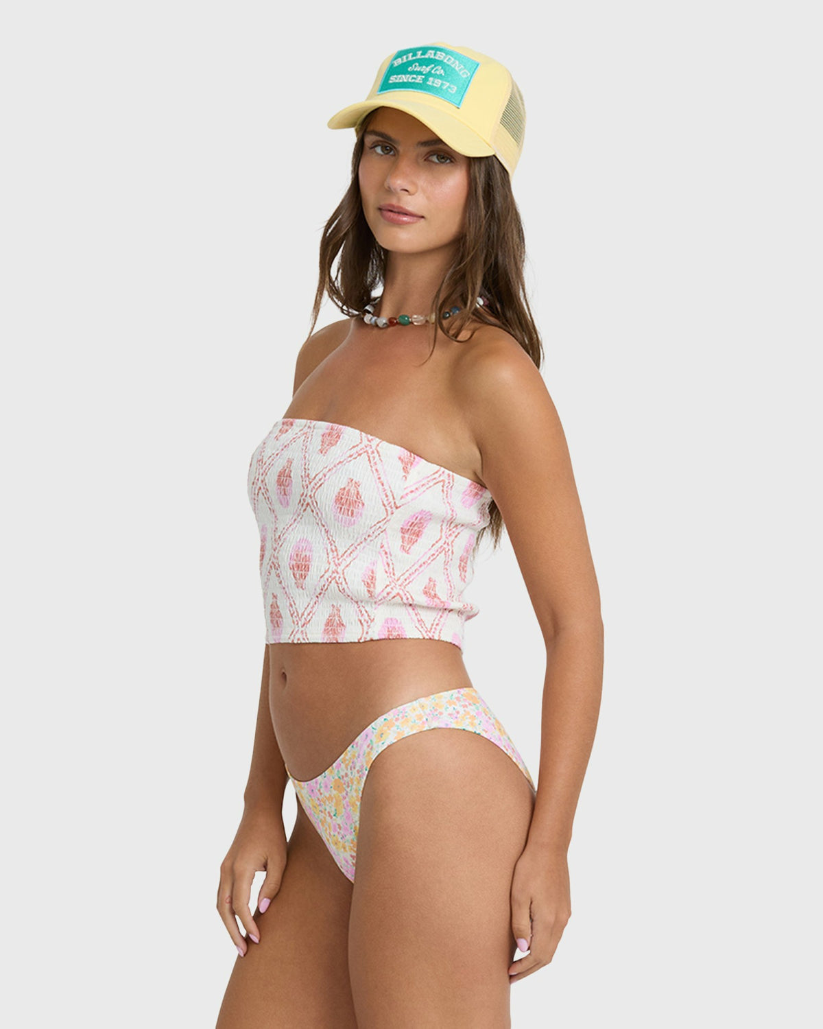 Billabong Women's Keep It Simple Shell Ya Later Tube Top - Salt Crystal