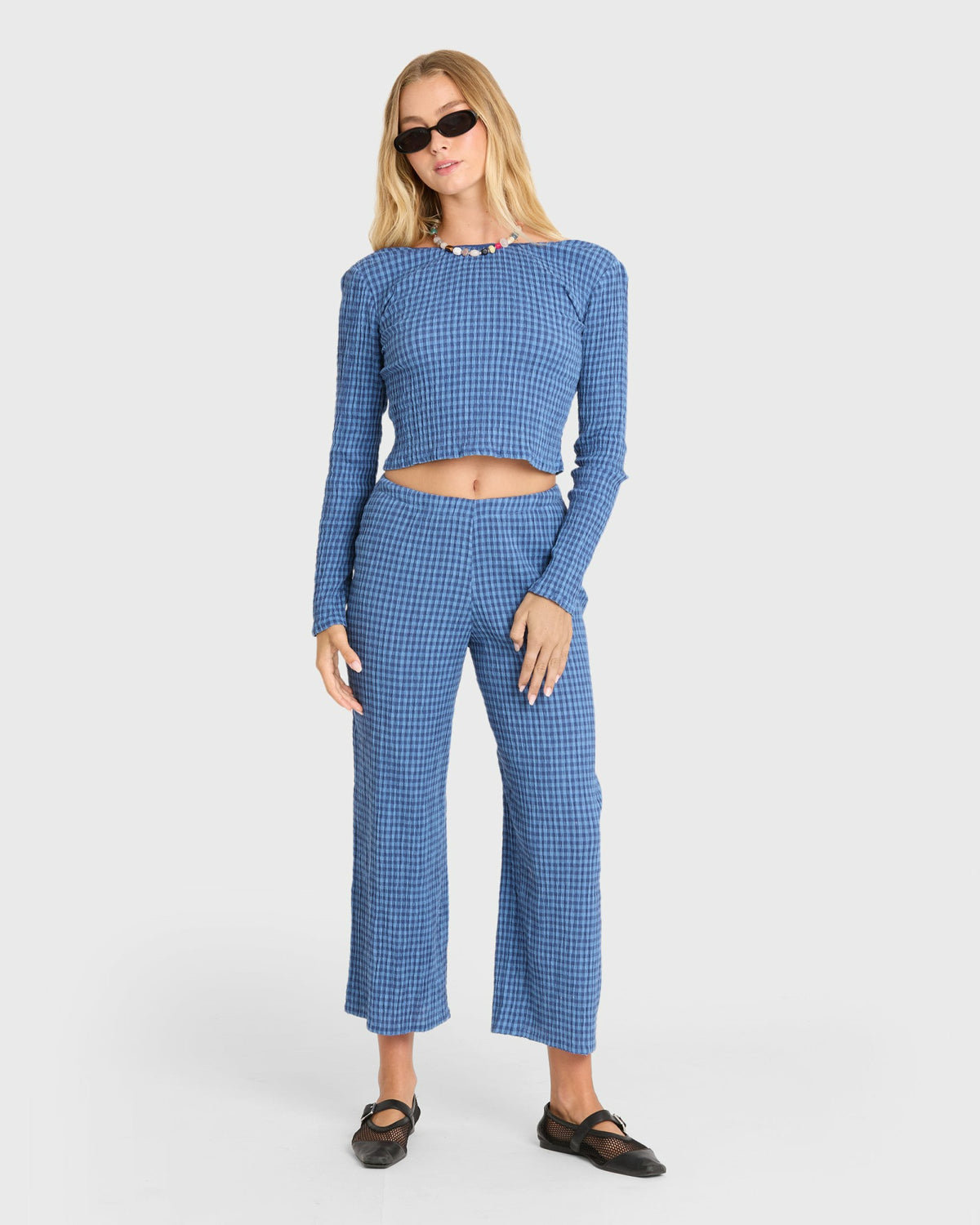 Billabong Women's Twilight Dreamer Long Sleeve Woven Shirt - True Navy
