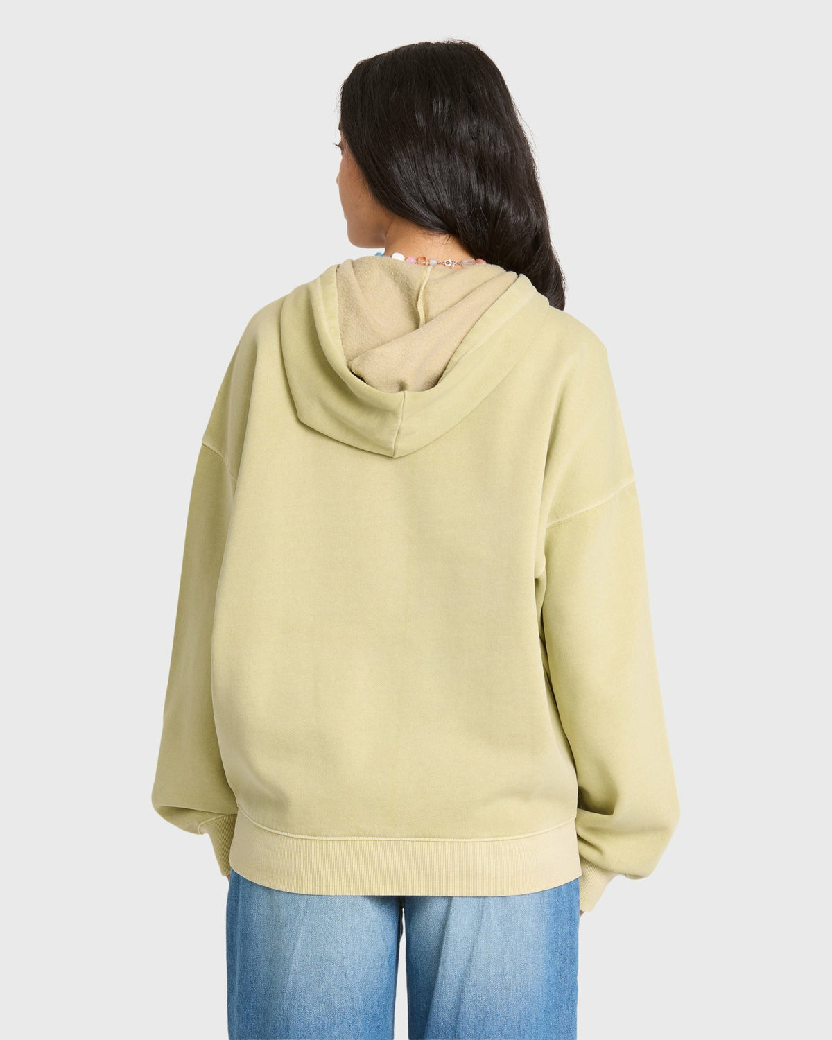 Billabong Women's Forever Young Pullover Hoodie - Smoke Green