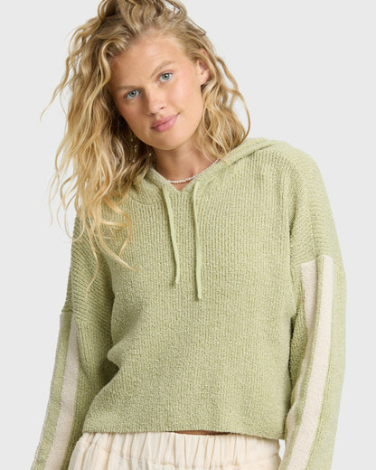Billabong Women's Dawn Pullover Hoodie - Smoke Green