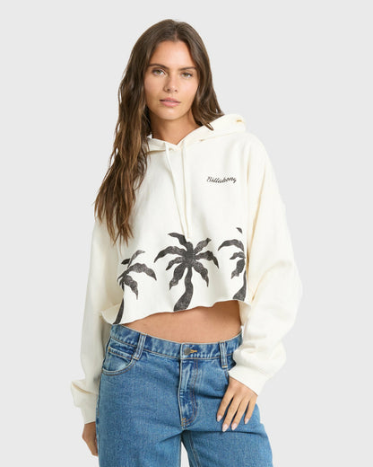 Billabong Women's Spring Break Pullover Hoodie - Salt Crystal
