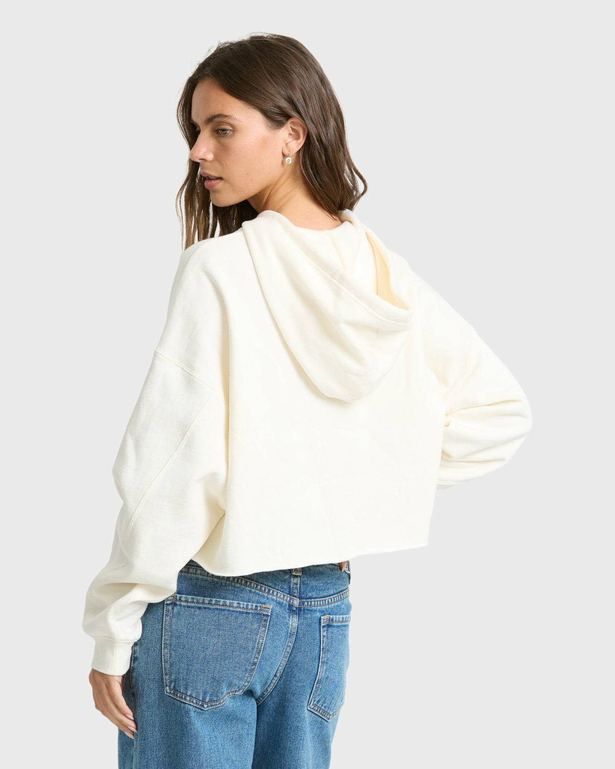 Billabong Women's Spring Break Pullover Hoodie - Salt Crystal