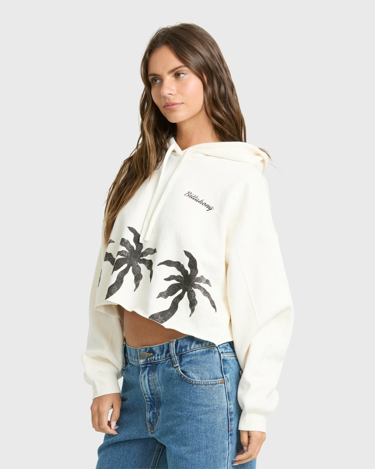 Billabong Women's Spring Break Pullover Hoodie - Salt Crystal