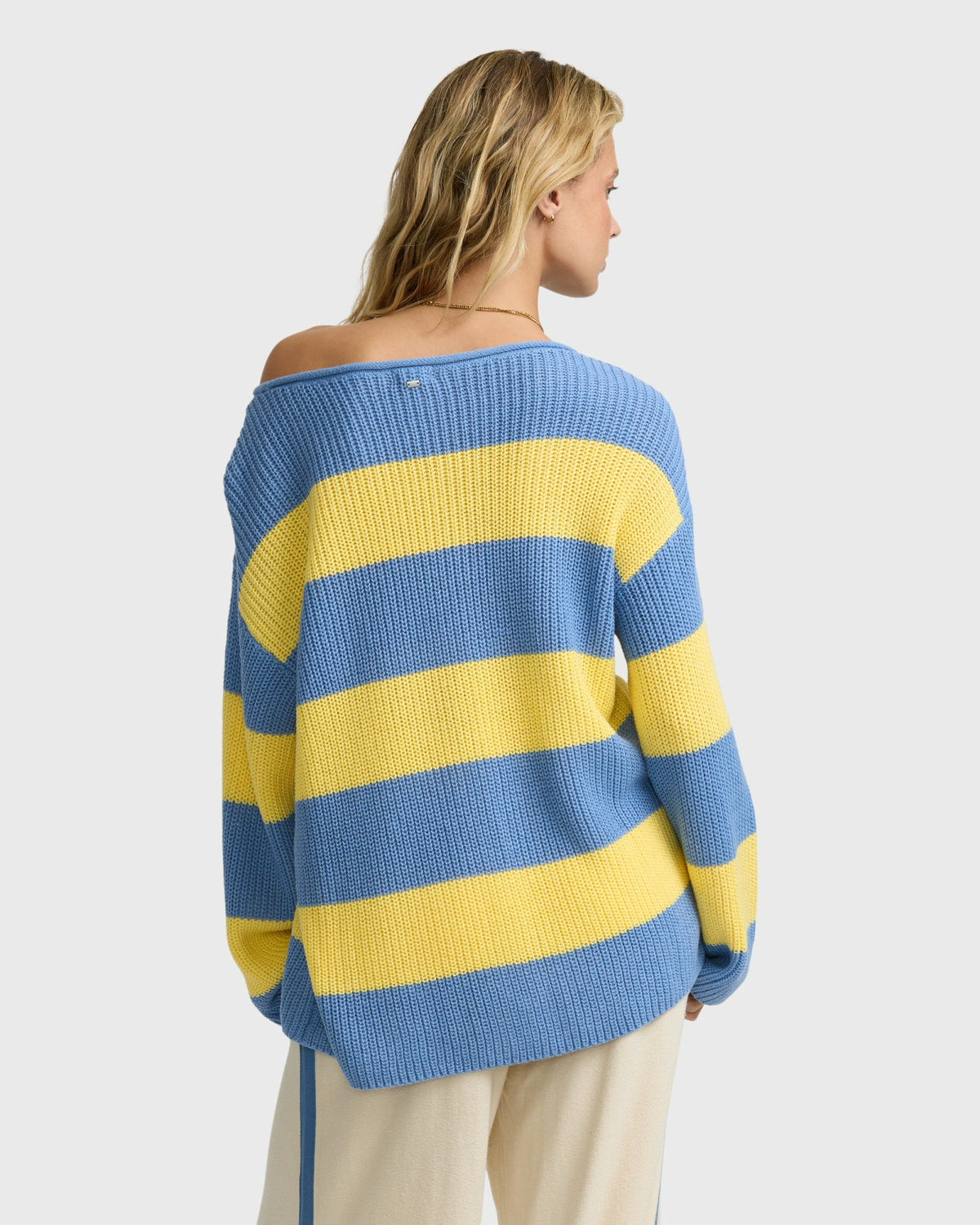 Billabong Women's Seascape Off Shoulder Sweater - Sundress