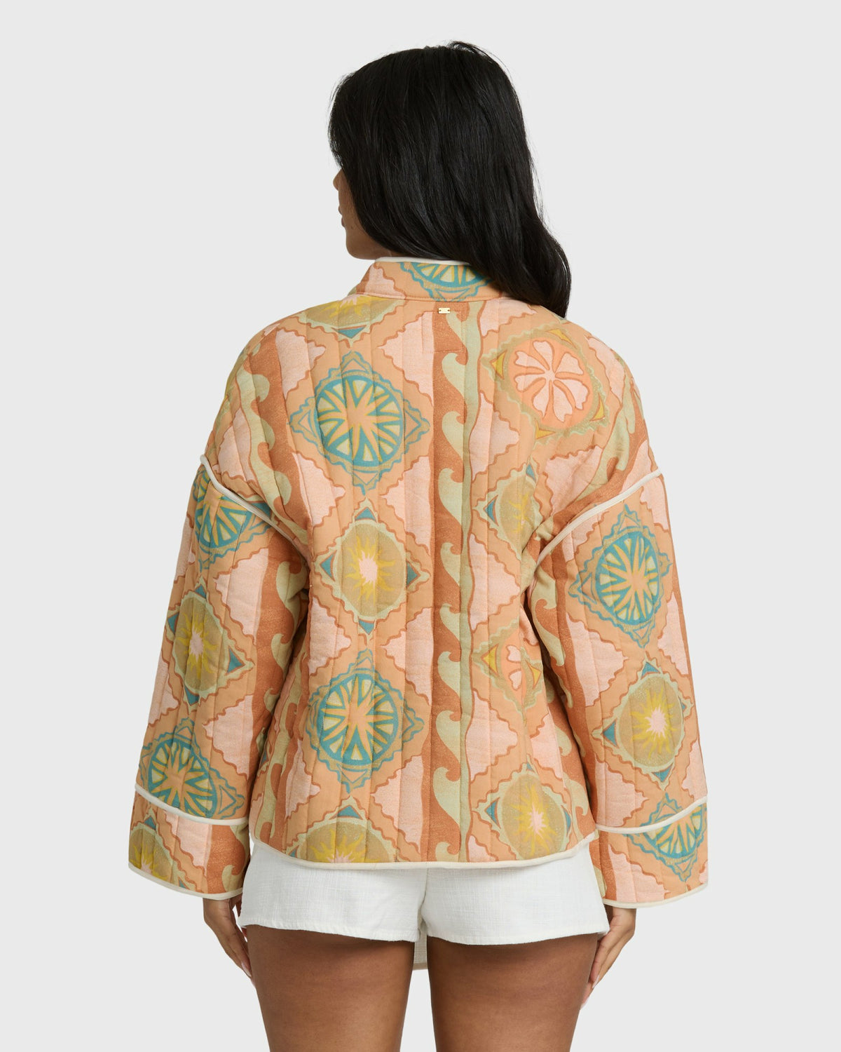 Billabong Women's Folk Story 2 Quilted Jacket - Sand