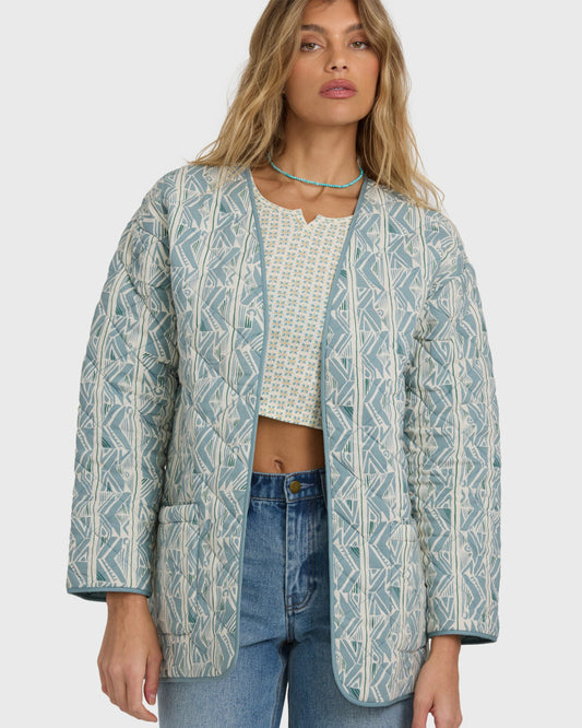 Billabong Women's Day Dreamin Jacket - Mineral Blue