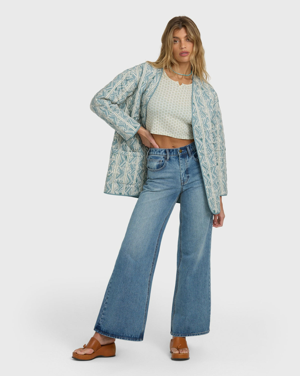 Billabong Women's Day Dreamin Jacket - Mineral Blue