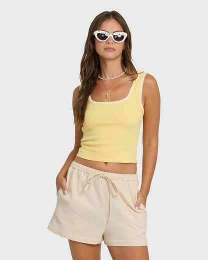 Billabong Women's Wanderer Woven Shorts - Dove