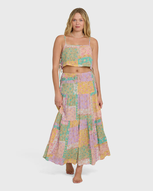 Billabong Women's Just A Girl Maxi Skirt - Vintage Violet
