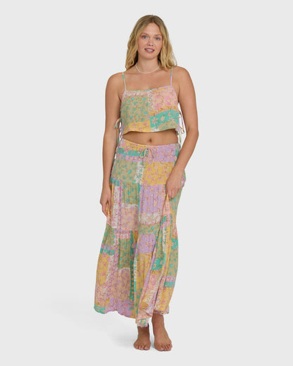 Billabong Women's Just A Girl Maxi Skirt - Vintage Violet