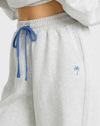 Billabong Women's Sunset Fleece Sweatpants - Heather Gray