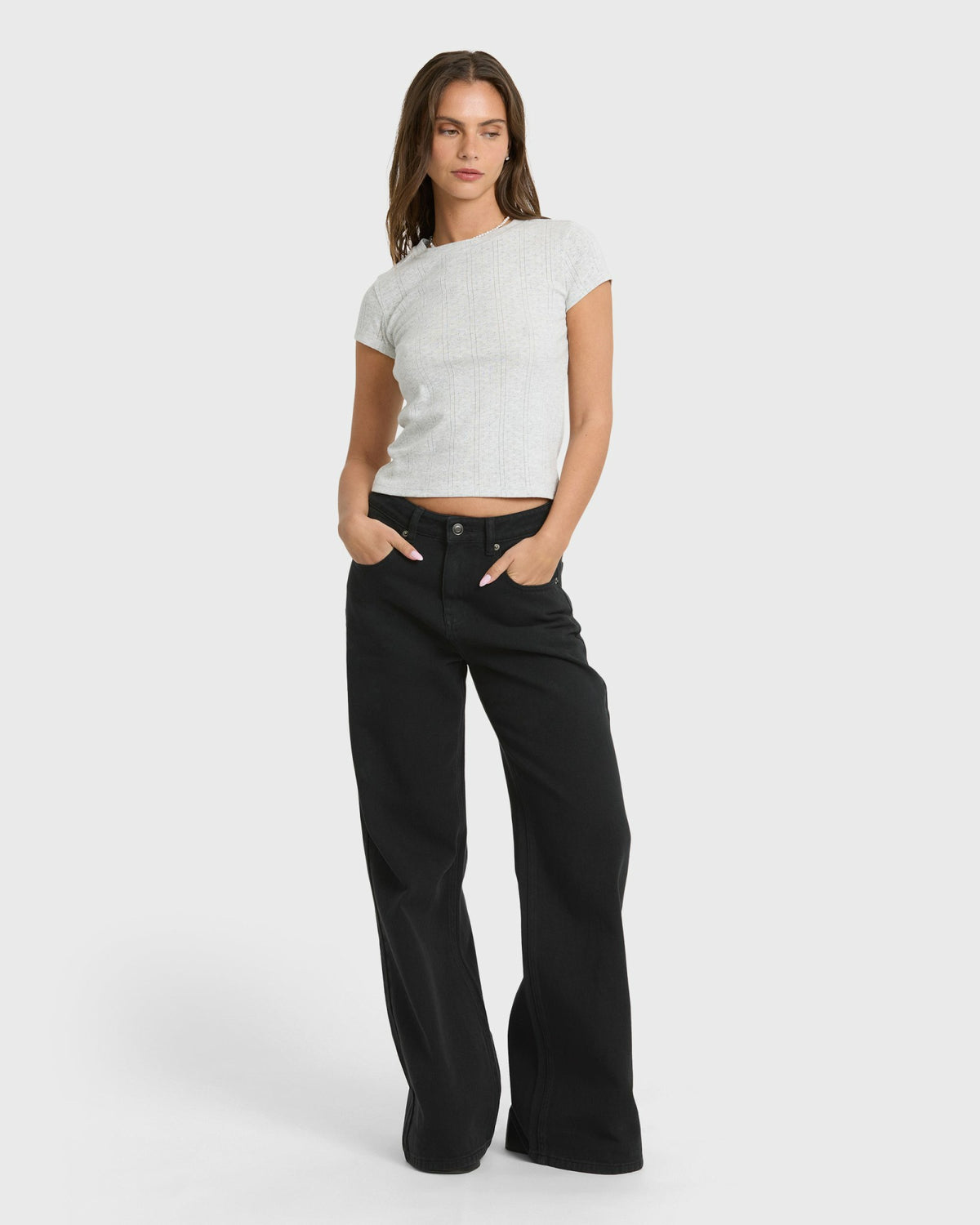 Billabong Women's Free Fall Flare Jeans - Black