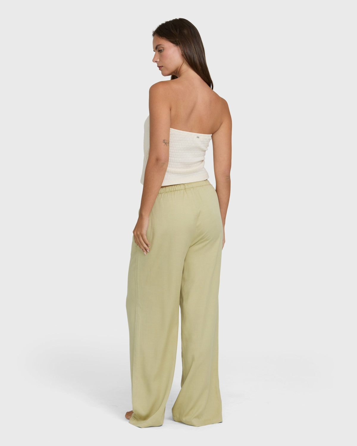 Billabong Women's Wanderer Solid Pants - Cactus