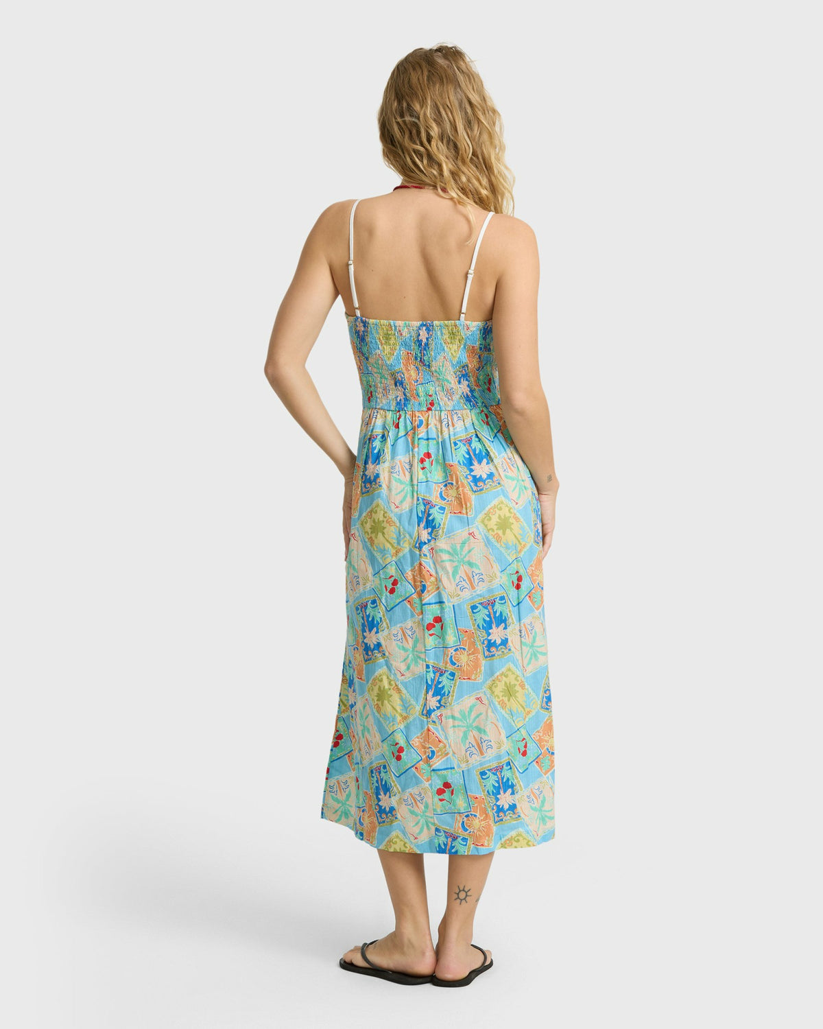 Billabong Women's Palm Grove Midi Dress - Dream Blue