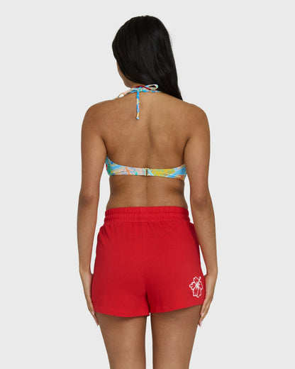 Billabong Women's Vacay Forever Knit Shorts - Fiesta Red