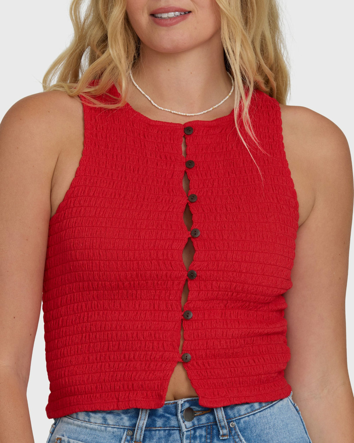 Billabong Women's Kelsey Tank Top - Fiesta Red