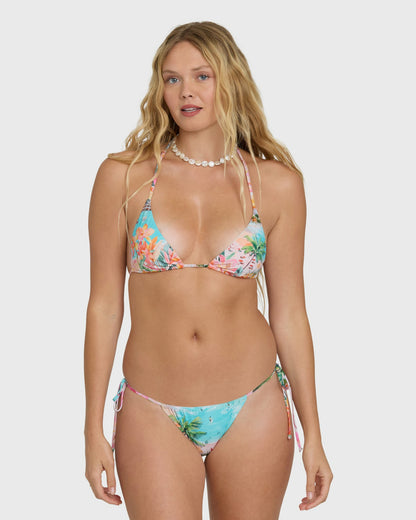 Billabong Women's Paradise Sun Remi Triangle Bikini Top - Ocean Spray
