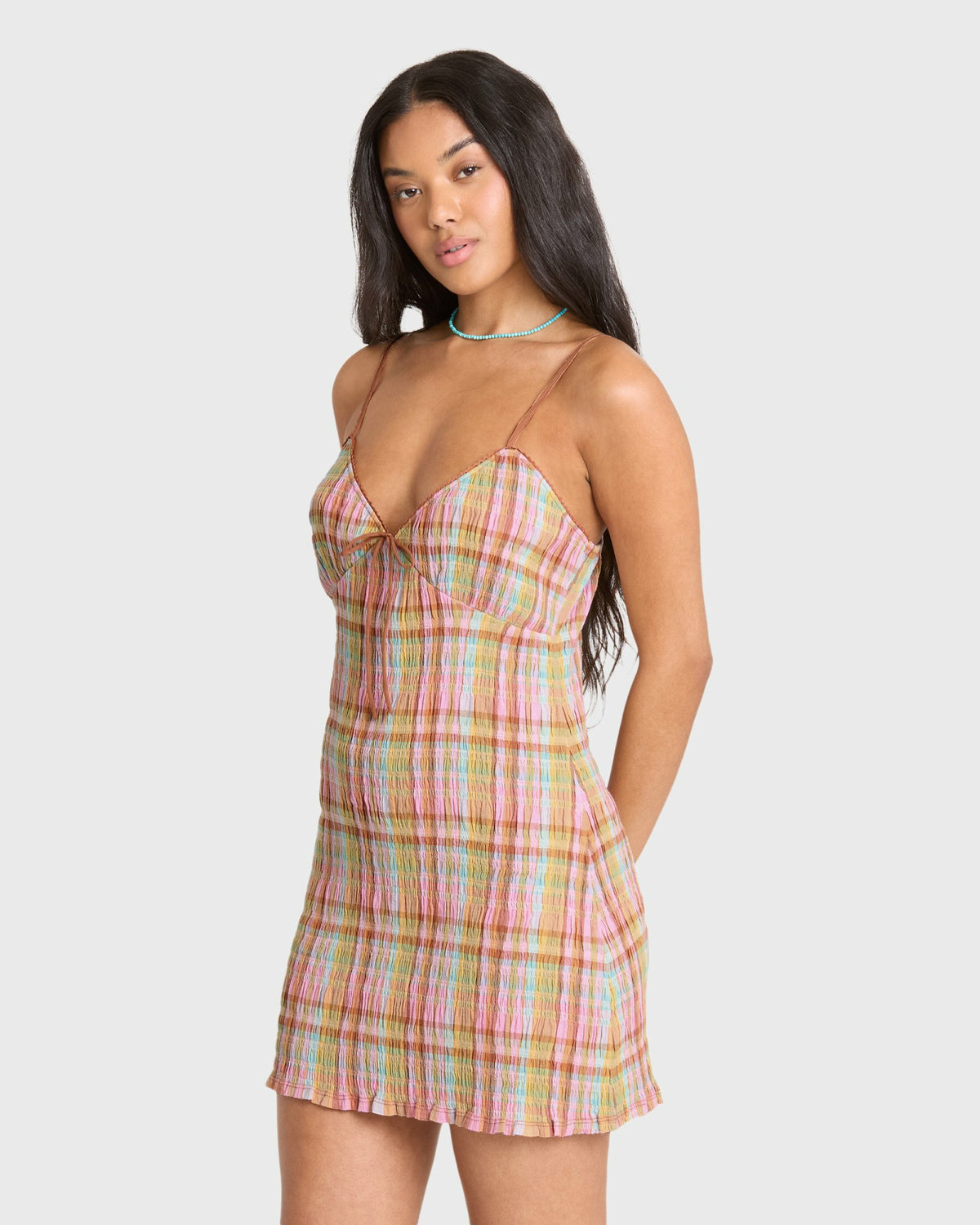 Billabong Women's Call Me Mini Dress - Party Pink