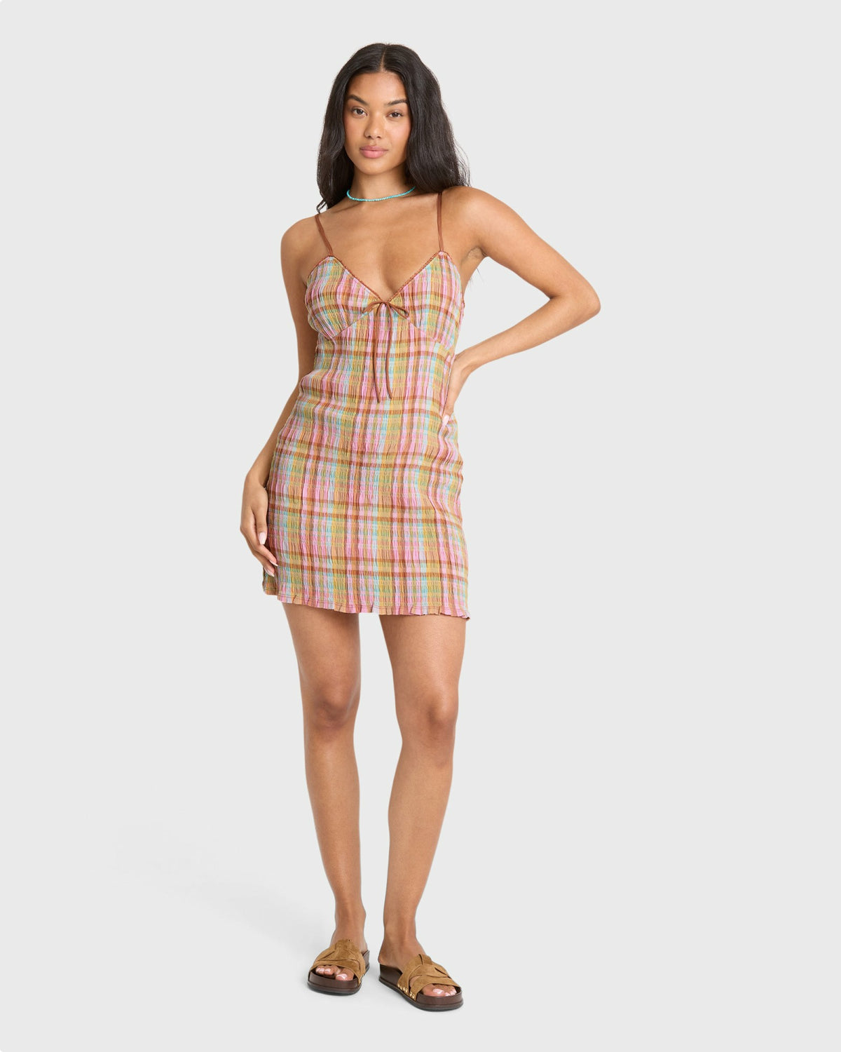 Billabong Women's Call Me Mini Dress - Party Pink