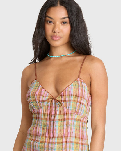 Billabong Women's Call Me Mini Dress - Party Pink