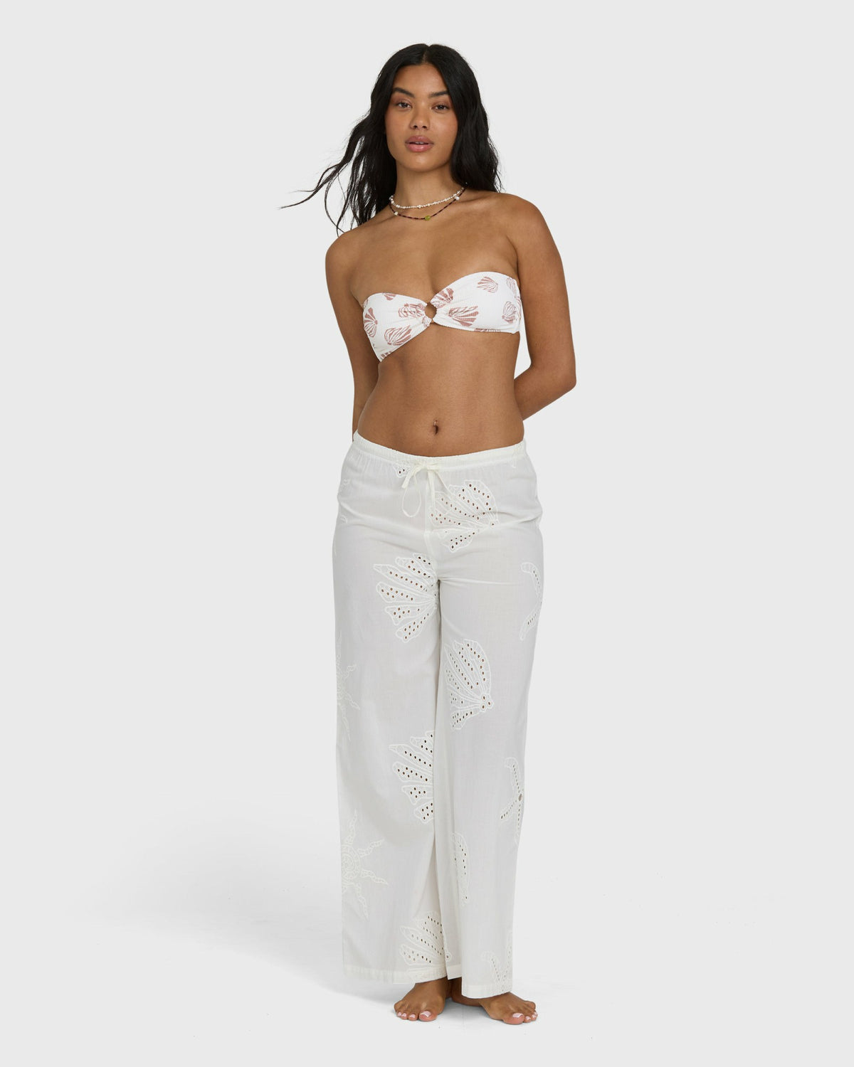 Billabong Women's Beach Livin Pants - Salt Crystal