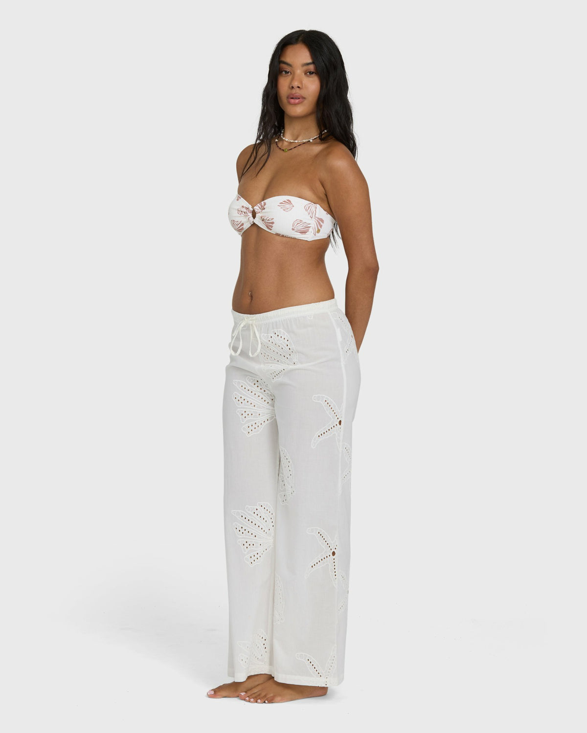 Billabong Women's Beach Livin Pants - Salt Crystal
