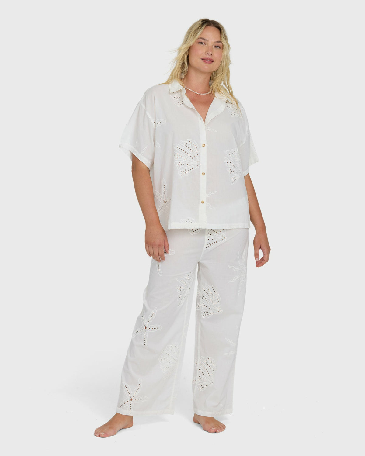 Billabong Women's Beach Livin Pants - Salt Crystal