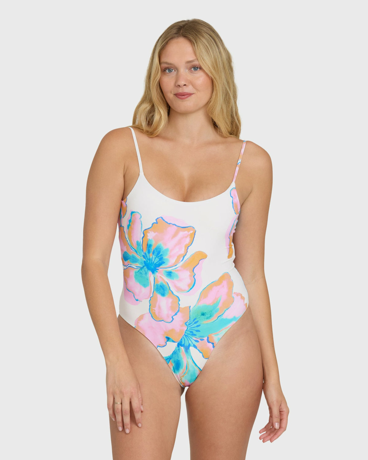 Billabong Women's Sweet Escape Sloane One Piece Swimsuit - Salt Crystal