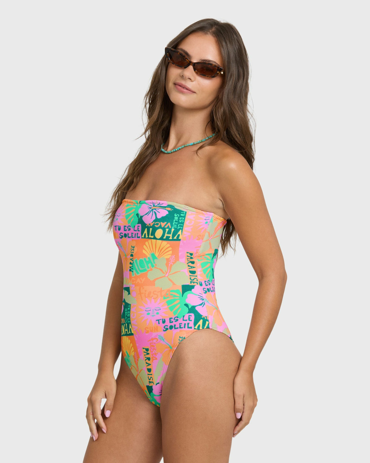 Billabong Women's Sunscape Tully Hawaii Swimsuit - Deep Lagoon