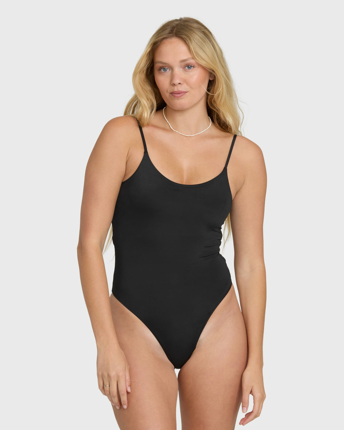 Billabong Women's Sol Searcher Sloane One Piece Swimsuit - Black Pebble