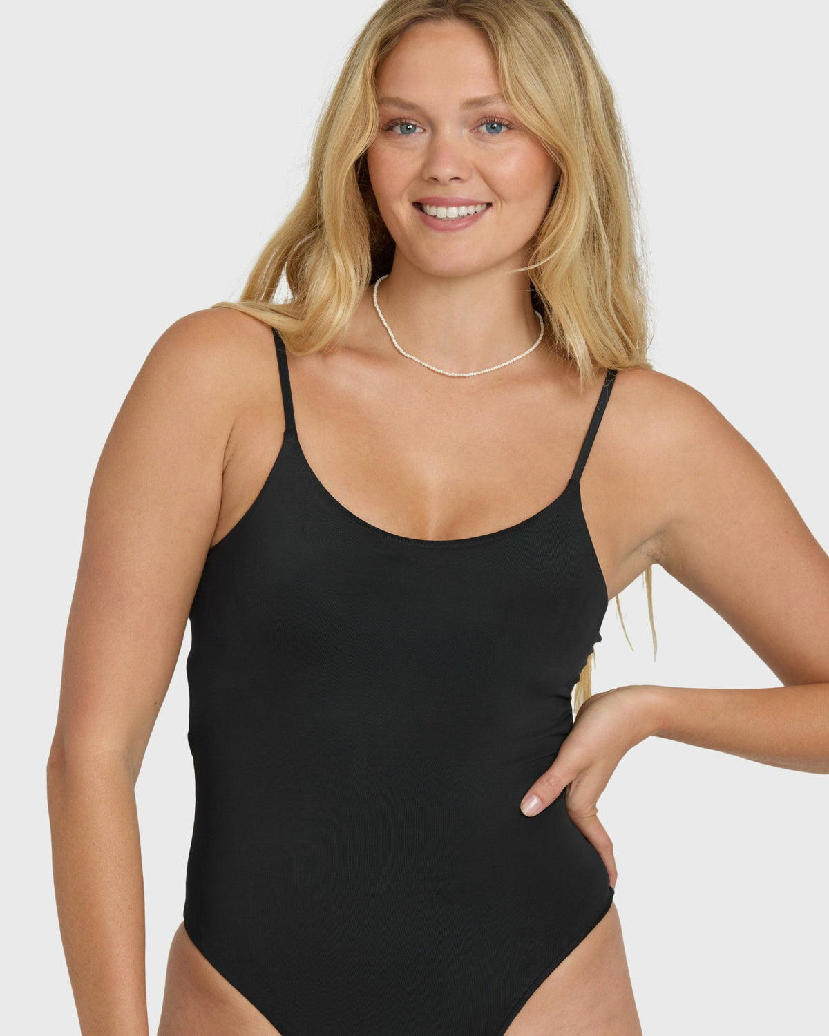 Billabong Women's Sol Searcher Sloane One Piece Swimsuit - Black Pebble
