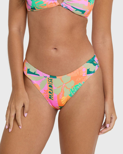Billabong Women's Sunscape Bondi Bikini Bottoms - Deep Lagoon