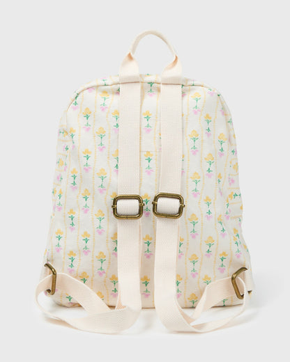 Billabong Women's Mini Mama 6L Mini Backpack - White Multi