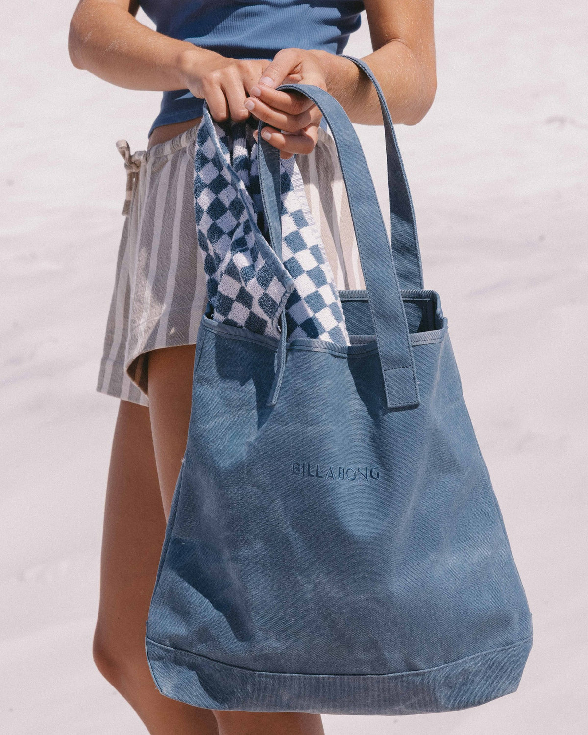 Billabong Women's Saltwashed Boat Tote - Blue Smoke