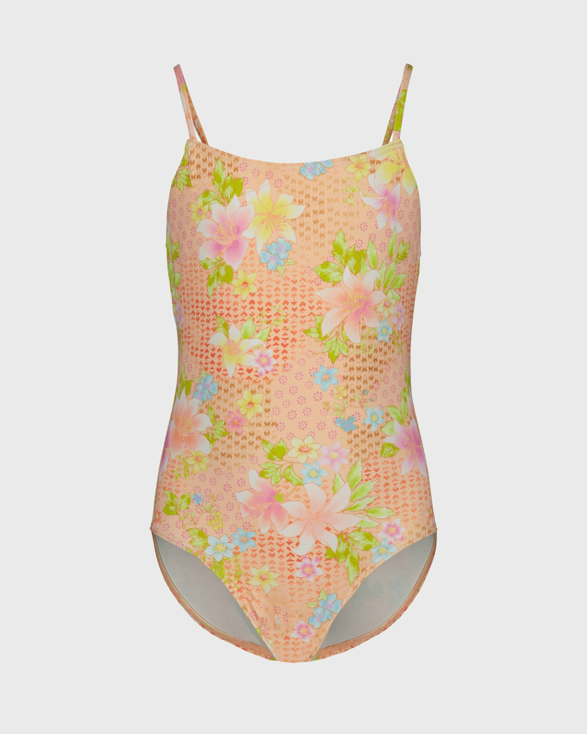 Billabong Women's Girls Crazy For Coral One Piece Swimsuit