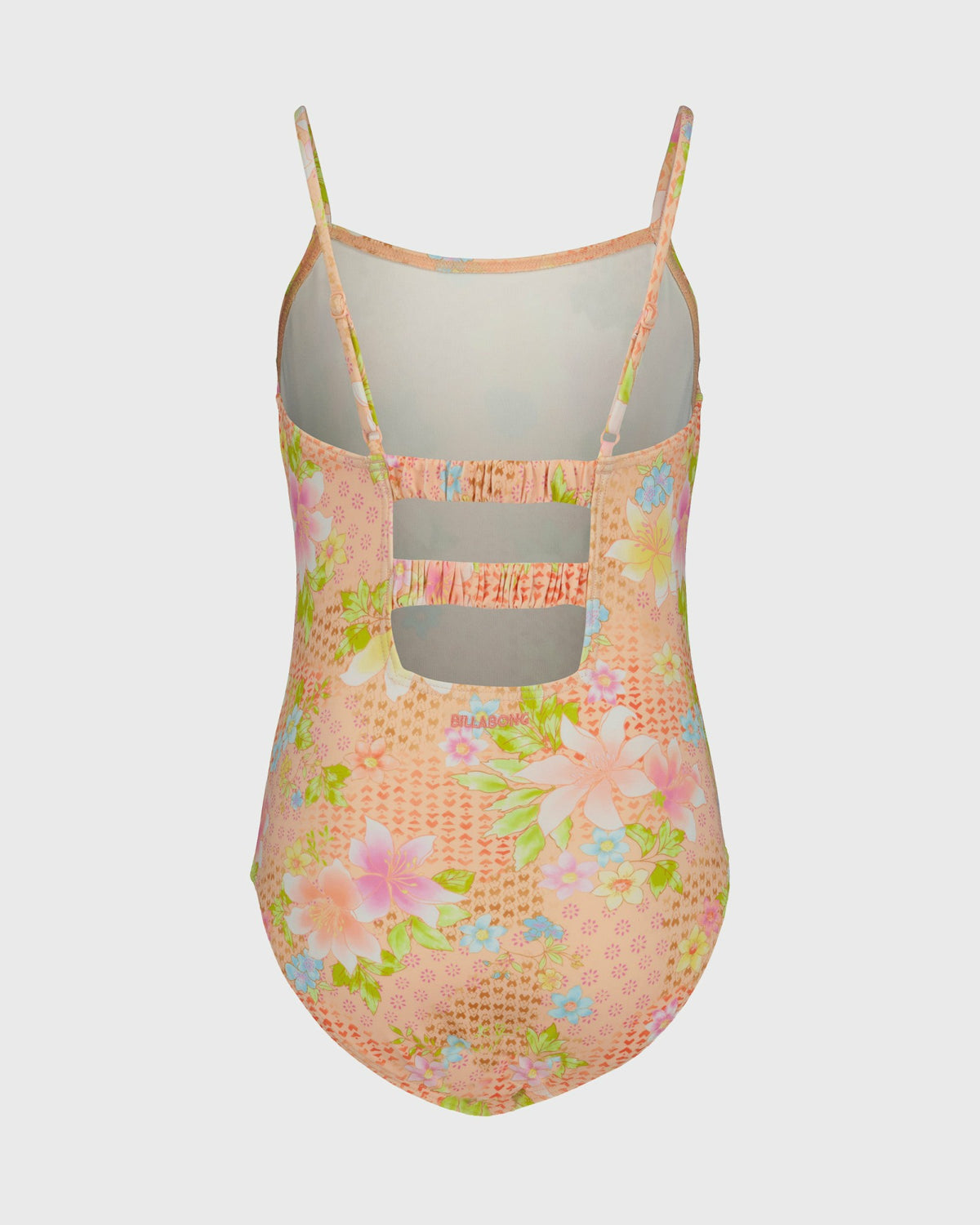 Billabong Women's Girls Crazy For Coral One Piece Swimsuit