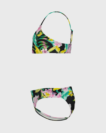 Billabong Women's Girls Shadow Tropics Bikini Set