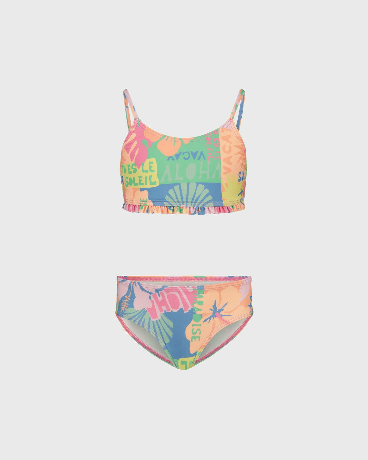 Billabong Women's Girls Sun Scape Bikini Set
